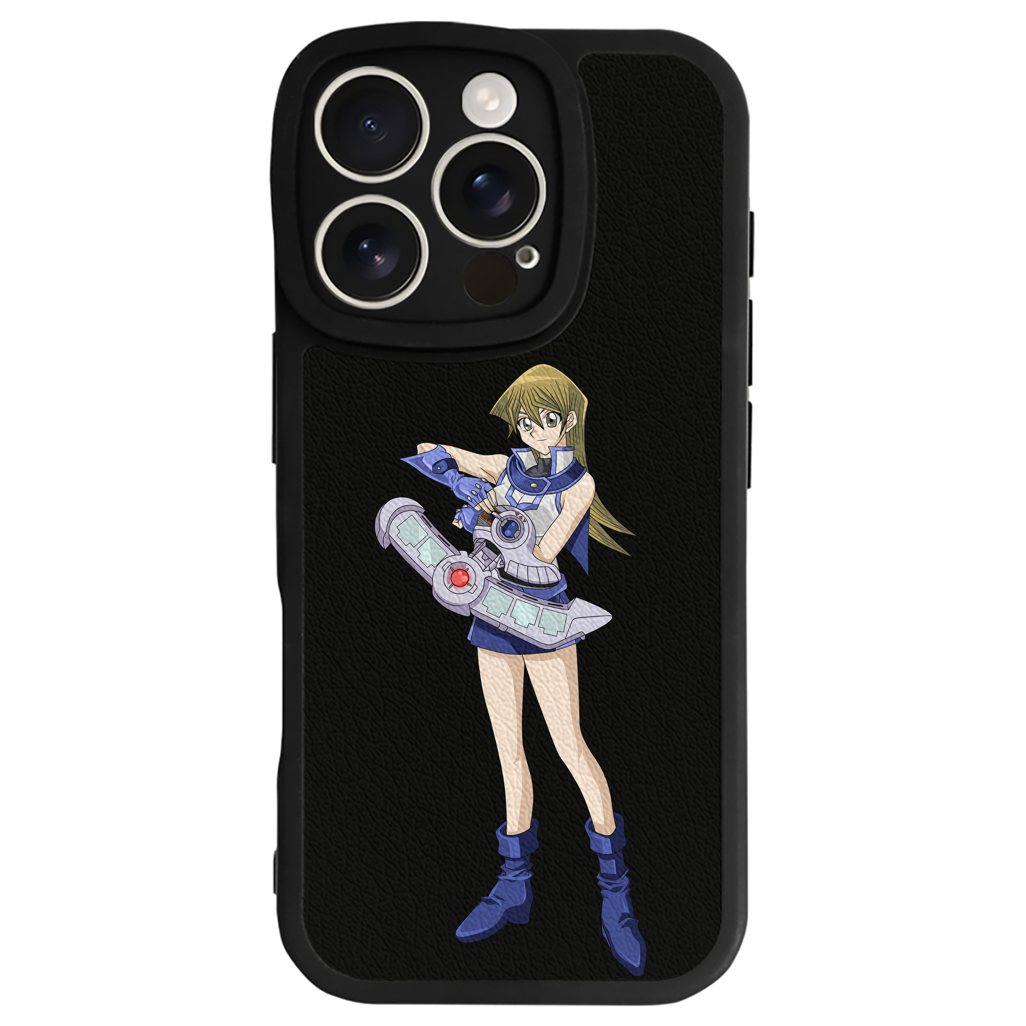 遊☆戯☆王 Yu-Gi-Oh! 【iPhone 16シリーズ対応】シリコンスマホケース（レザー調） 材質：シリコン